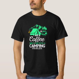 Camiseta Eu sou um Bebê Café com Design de Problema de Acam