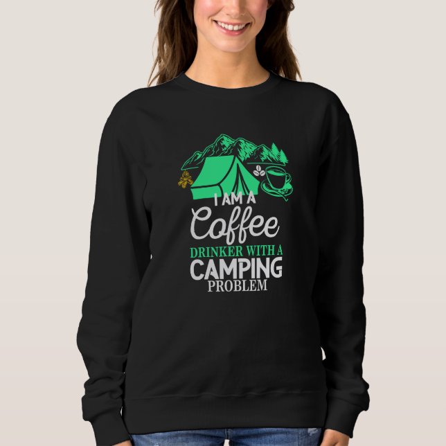 Camiseta Eu sou um Bebê Café com Design de Problema de Acam (Frente)