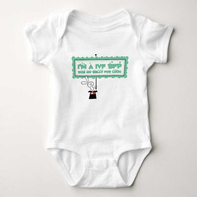 Camiseta eu sou um bfp do ivf (Frente)