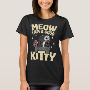 Camiseta Eu Sou Um Bom Gatinho, Piada De Ocuba, Possum