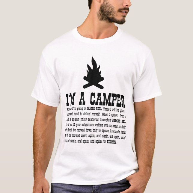 Camiseta Eu sou UM CAMPISTA (Frente)