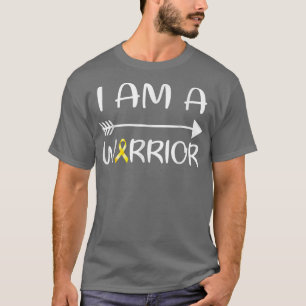 Camiseta Eu Sou Um Cancer De Guerra De Infância Sensibiliza