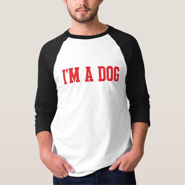 Camiseta Eu sou um cão (Frente)