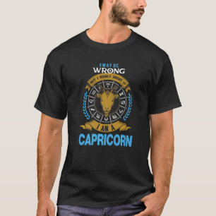 Camiseta Eu Sou Um Capricórnio Astrologico Zodiac Dezembro