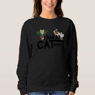 Camiseta Eu sou um católico dono de gatos animais de estima
