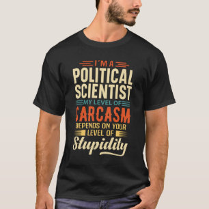 Camiseta Eu sou um cientista político