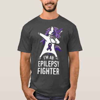 Camiseta Eu Sou Um Combatente Epiléptico Que Dabbing Homens
