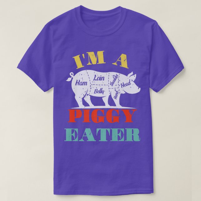 Camiseta Eu sou um comedor picante P (Frente do Design)