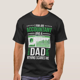 Camiseta Eu Sou Um Contador E Pai Engraçado Contador