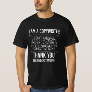 Camiseta Eu sou um Copywriter