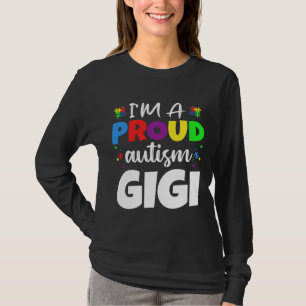 Camiseta Eu Sou Um Coração De Consciência De Gigi Autismo