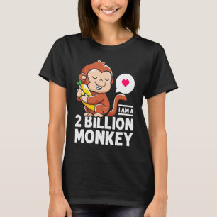Camiseta Eu Sou Um Coração Quente De Banana De 2 Milhões De