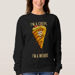 Camiseta Eu sou um crepe Eu sou um esquisito deserto francê