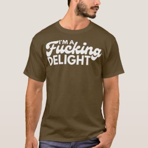 Camiseta Eu Sou Um Delicioso Sarcástico NSFW Rude Inapropri