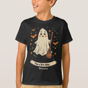 Camiseta Eu sou um desastre generoso - Fantasma do Dia das