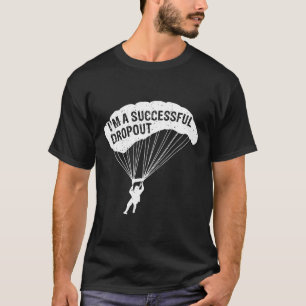 Camiseta Eu Sou Um Desertor Bem-Sucedido Amante De Paraqued