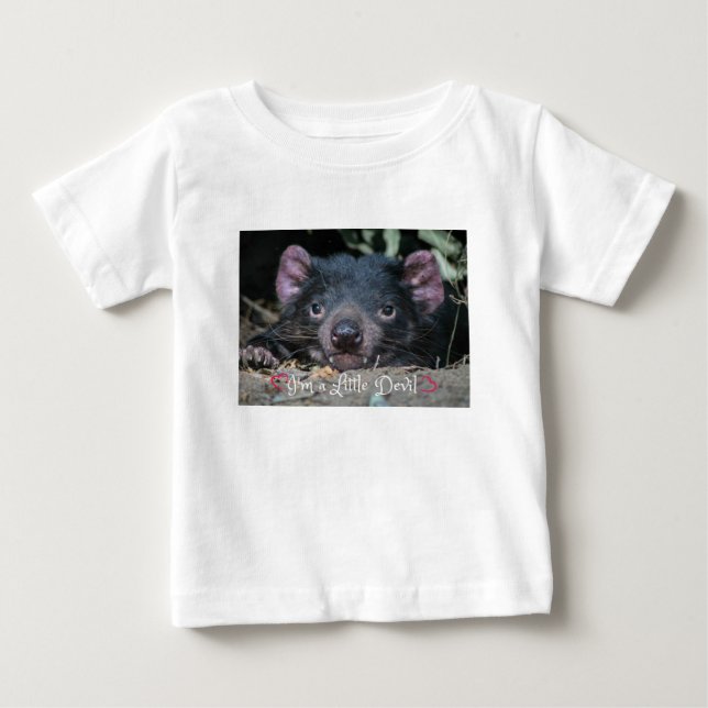 Camiseta Eu sou um diabo pequeno (Frente)