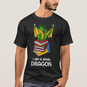 Camiseta Eu Sou Um Dragão do Livro