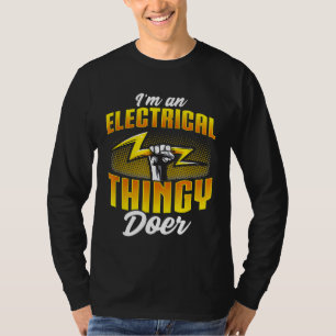 Camiseta Eu Sou Um Elétrico De Porco Elétrico