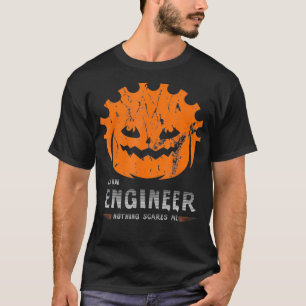 Camiseta Eu sou um Engenheiro Nada me assusta Engenheiro de