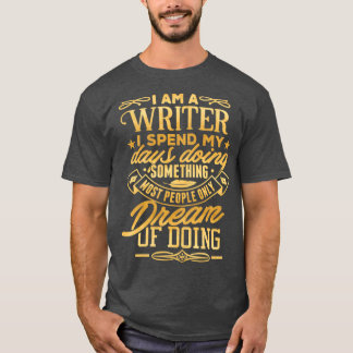 Camiseta Eu Sou Um Escritor Dotado Escritor Engraçado