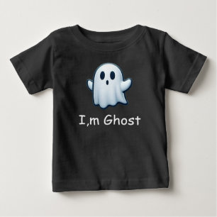 Camiseta Eu Sou um Fantasma Citação Divertida de