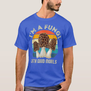 Camiseta Eu sou um Fungo com Bom Morels Engraçado Caçador d