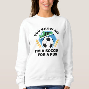 Camiseta Eu sou um futebol para um trocadilho