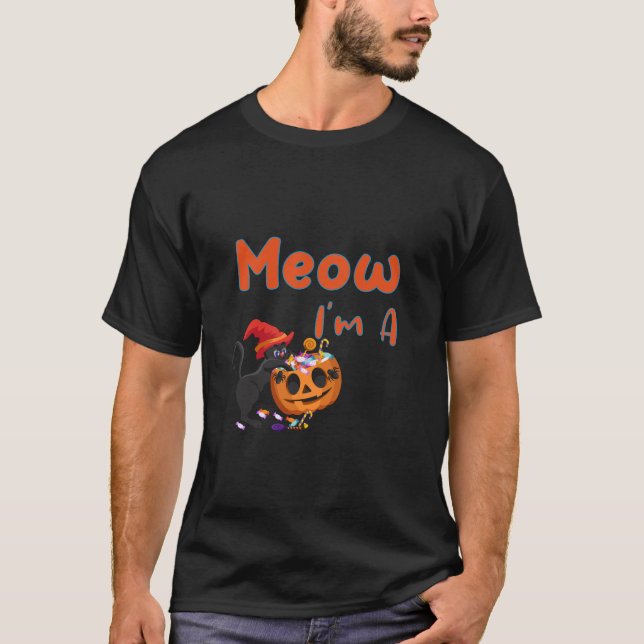 Camiseta Eu sou um gato (Frente)