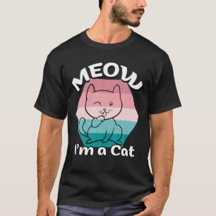Camiseta Eu Sou Um Gato