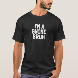Camiseta Eu Sou Um Gnomo Cara Roupa De Halloween Engraçada