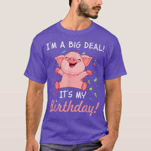 Camiseta Eu sou um grande negócio é meu aniversário engraça