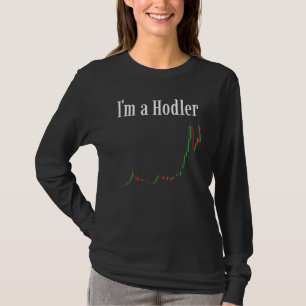 Camiseta Eu Sou Um Hodler Moeda Criptográfica Bitcoin Ether