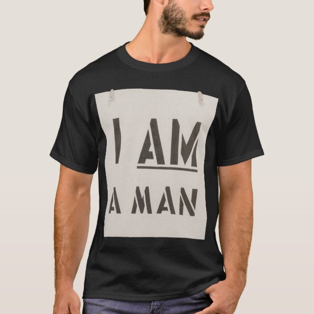 Camiseta Eu sou um homem (Frente)