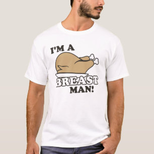 Camiseta Eu sou um homem do peito de turquia