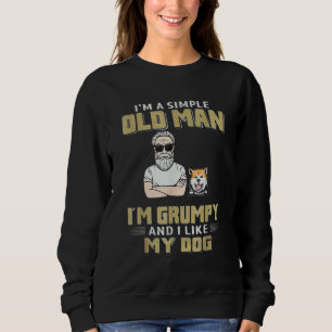 Camiseta Eu Sou Um Homem Idoso Simples Eu Estou Engraçado E