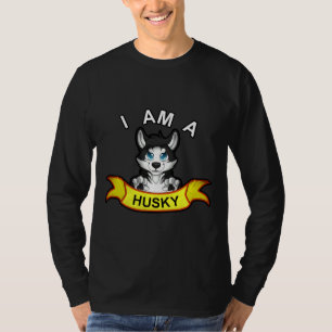 Camiseta Eu Sou Um Husky!
