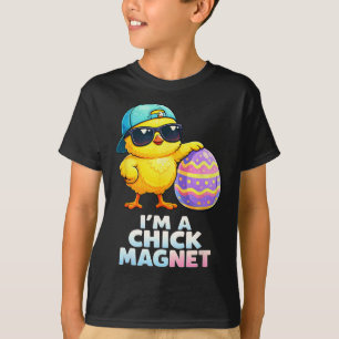 Camiseta Eu Sou Um Ímã de Franga Punheta Divertida de Pásco