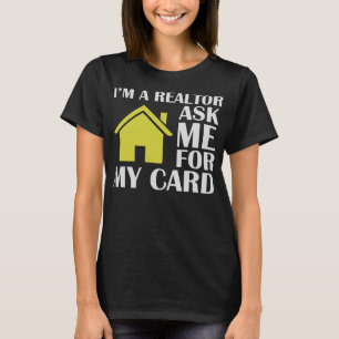 Camiseta Eu Sou Um Imobiliário Me Pede Minha Carteira Engra