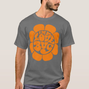 Camiseta Eu sou um Inseto de Amor, Retro 60s Hippie Herbie