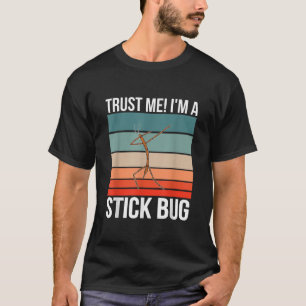Camiseta Eu sou um Inseto de palito Inseto de Halloween Sti