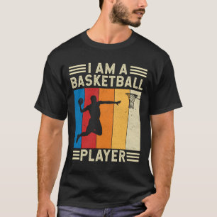 Camiseta Eu sou um jogador de basquetebol