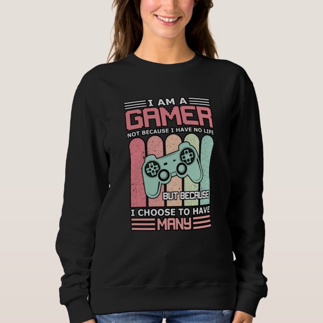 Camiseta Eu Sou Um Jogador | Jogo eletrônico (Frente)