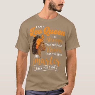 Camiseta Eu Sou Um Leão Rainha Astrologia Horóscopo Sinal Z