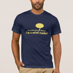 Camiseta Eu sou um leitor mental