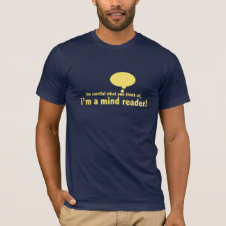 Camiseta Eu sou um leitor mental