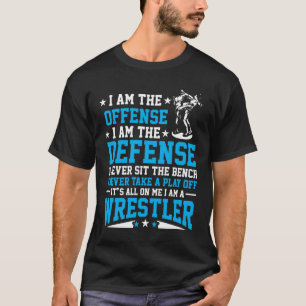 Camiseta Eu sou um lutador de Lutas de defesa