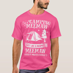 Camiseta Eu Sou Um Meemaw De Acampamento Como Uma Mula Norm