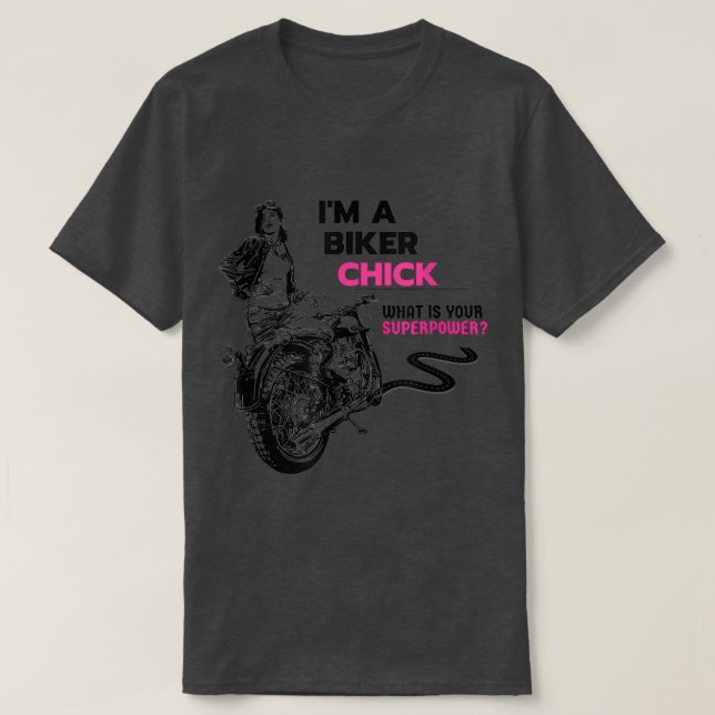Camiseta Eu sou um motoqueiro (Frente do Design)