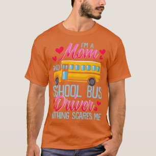 Camiseta Eu Sou Um Motorista De Ônibus Da Mãe E Da Escola N